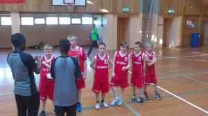 6 av spillerne på HansaCup-laget til Kirkevoll U10. På bildet: Sander G.K., Tommy, Sander H., Jacob, Daniel og Nicolai. Jordi er ikke med på bildet.