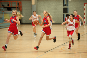 U13K i aksjon 17.01.15 mot Ulriken Ung i Haukelandshallen 